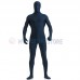 Full Body navy blue Lycra Spandex Bodysuit Solid Color Zentai  suit Halloween Fancy Dress Costume 